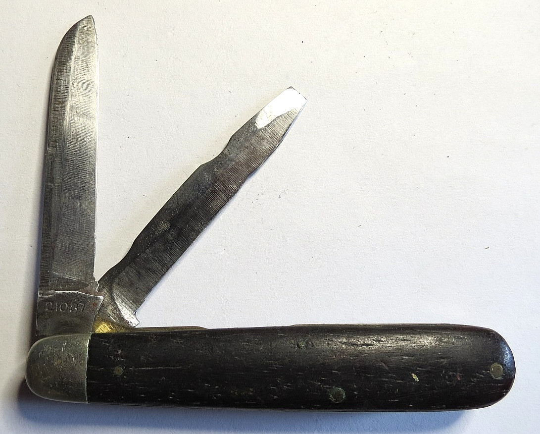 VTG 1906 CUTLERY CO. 2-BLADES 21097 FOLDING POCKET KNIFE 3 1/2