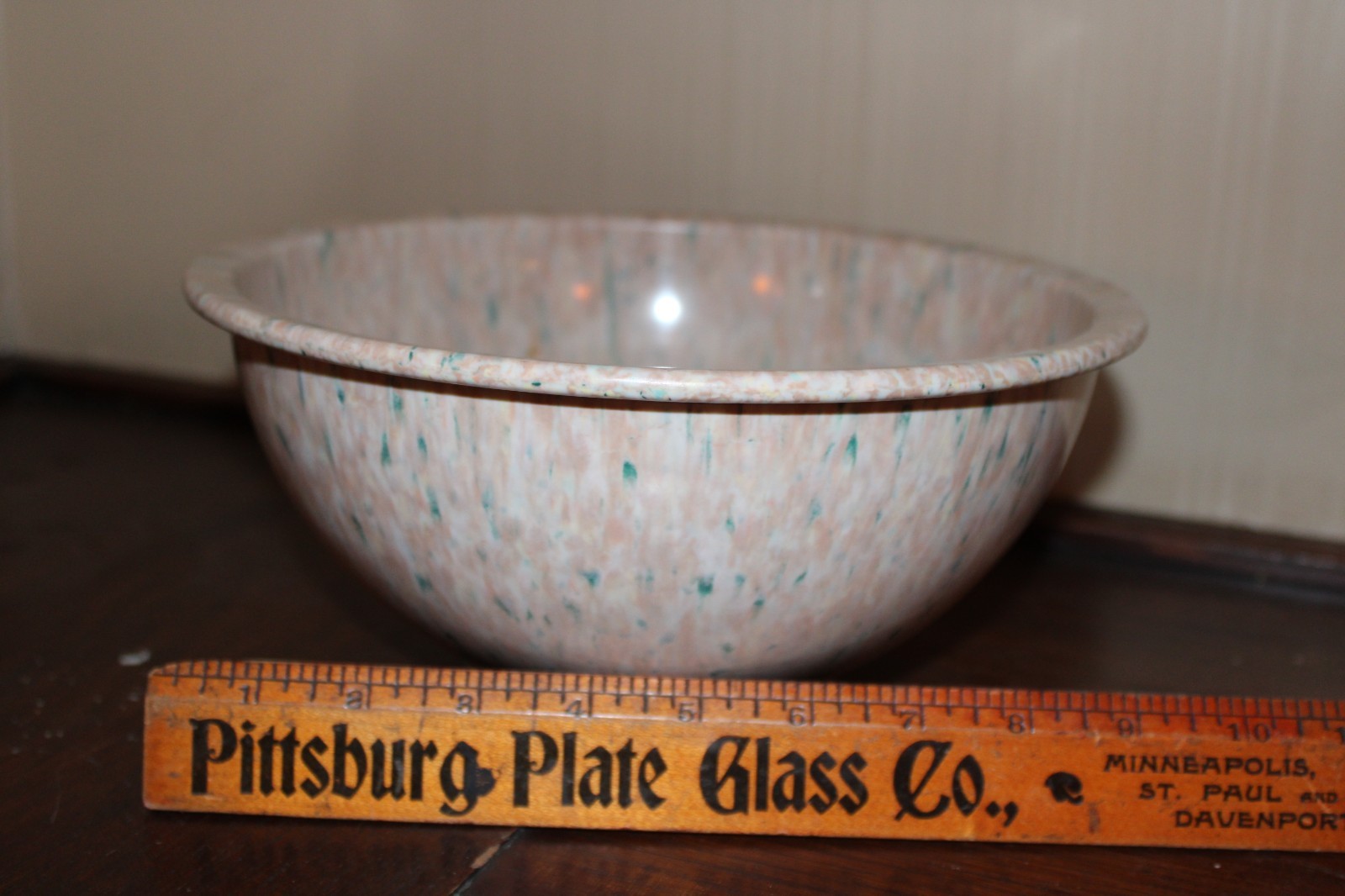 VINTAGE 10 INCH TEXAS WARE CONFETTI SPLATTER MIXING BOWL #118 MELAMINE MELMAC VINTAGE 10 INCH TEXAS WARE CONFETTI SPLATTER MIXING BOWL #118 MELAMINE MELMAC
