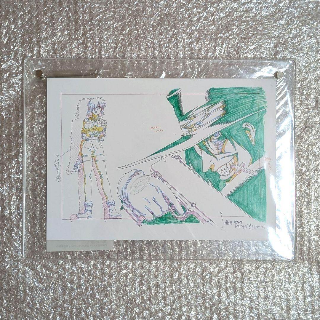 HELLSING Original Reproduction Acrylic Panel New Sealed Anime Collectible