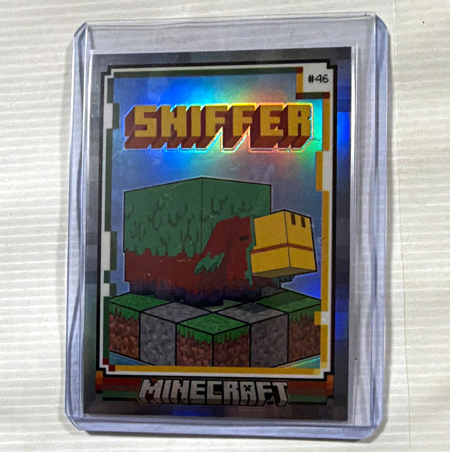 Panini 2024 Minecraft Base Set Sniffer #46 Prizm Serial Numbered /149