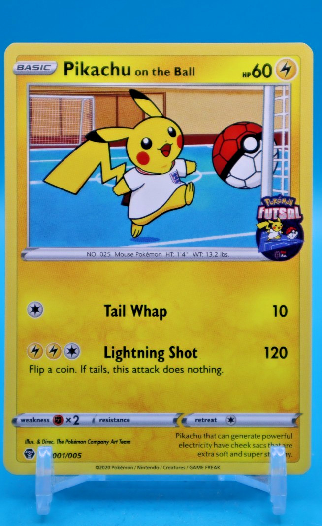 Nintendo Pokémon TCG Pikachu on the Ball Promo 001/005 2020 English Not Sealed