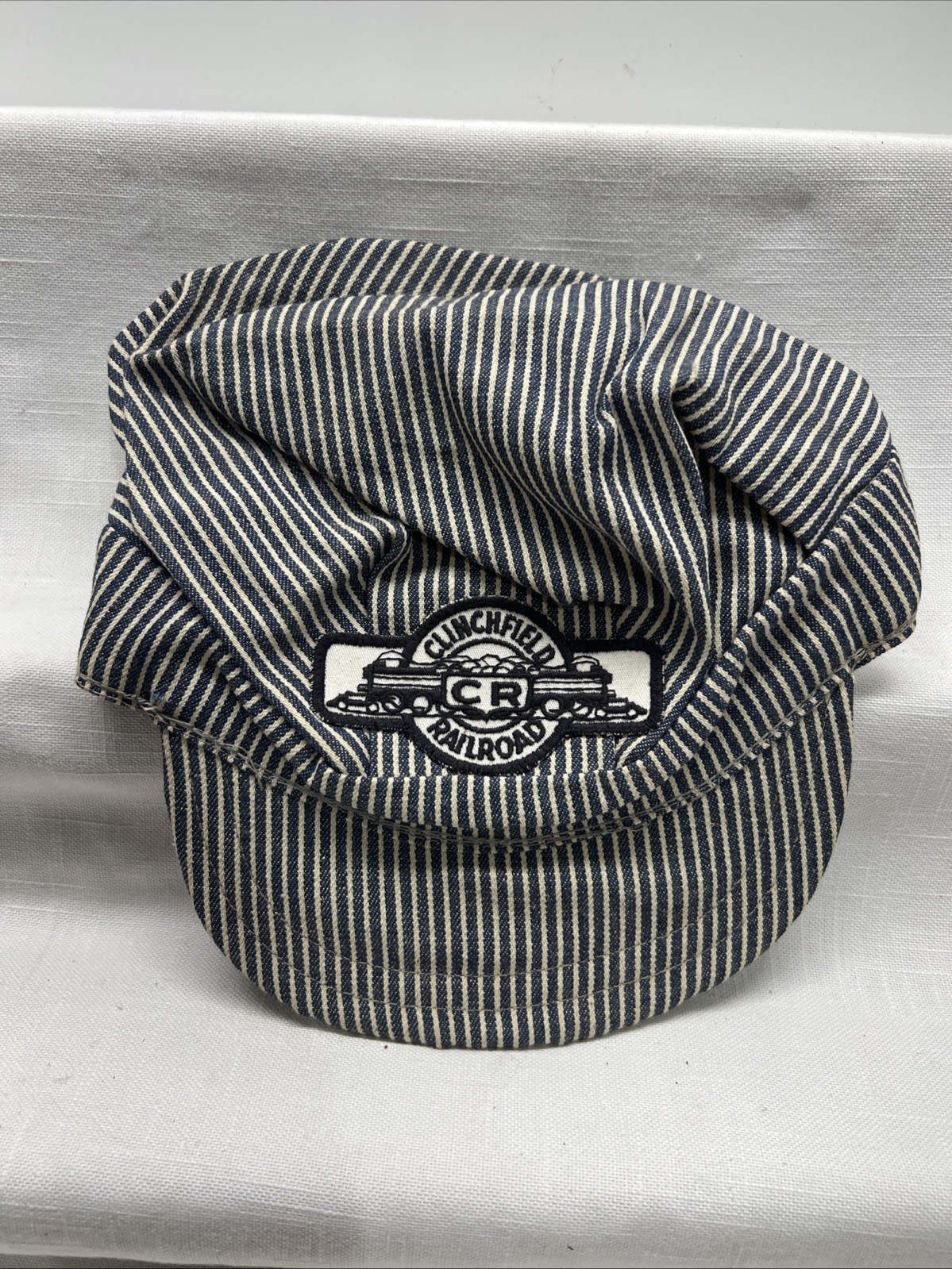 VINTAGE RAILWAY HAT CLINCHFIELD CRR 1970\'S 6 7/8