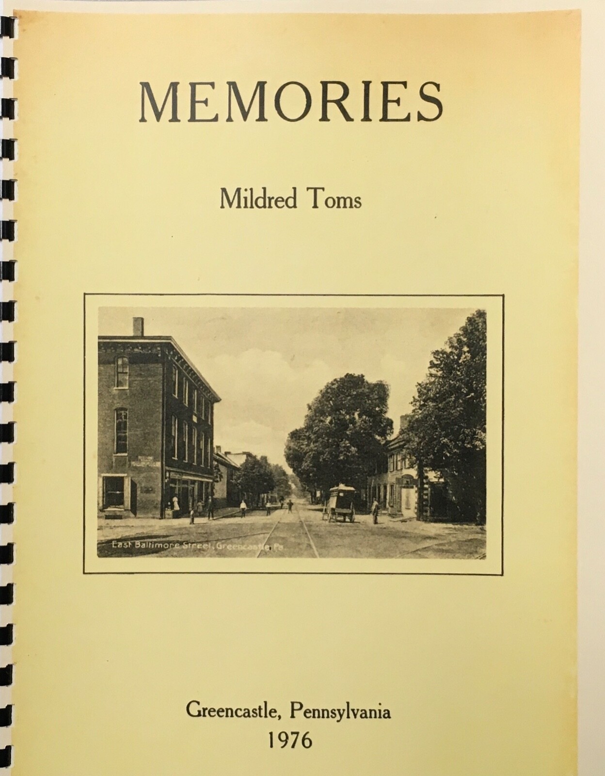Memories of Greencastle, PA book