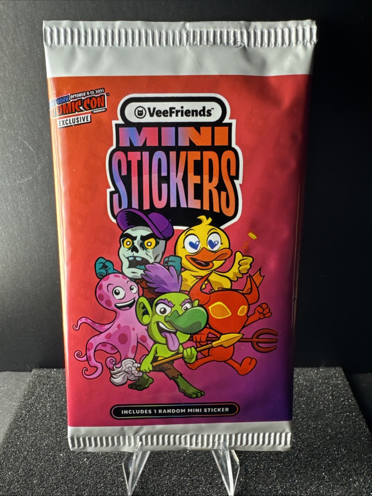 NYCC 2025 Exclusive VeeFriends Sealed Mini Sticker Pack NYCC 2025 Exclusive VeeFriends Sealed Mini Sticker Pack