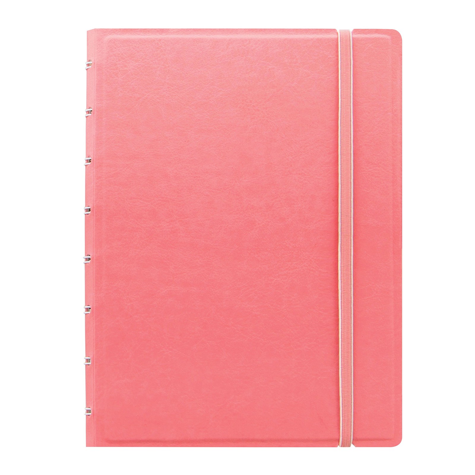FILOFAX A5 Refillable Pastel Notebook – Rose, 112 Pages, Index & Pocket, A5 FILOFAX A5 Refillable Pastel Notebook – Rose, 112 Pages, Index & Pocket, A5