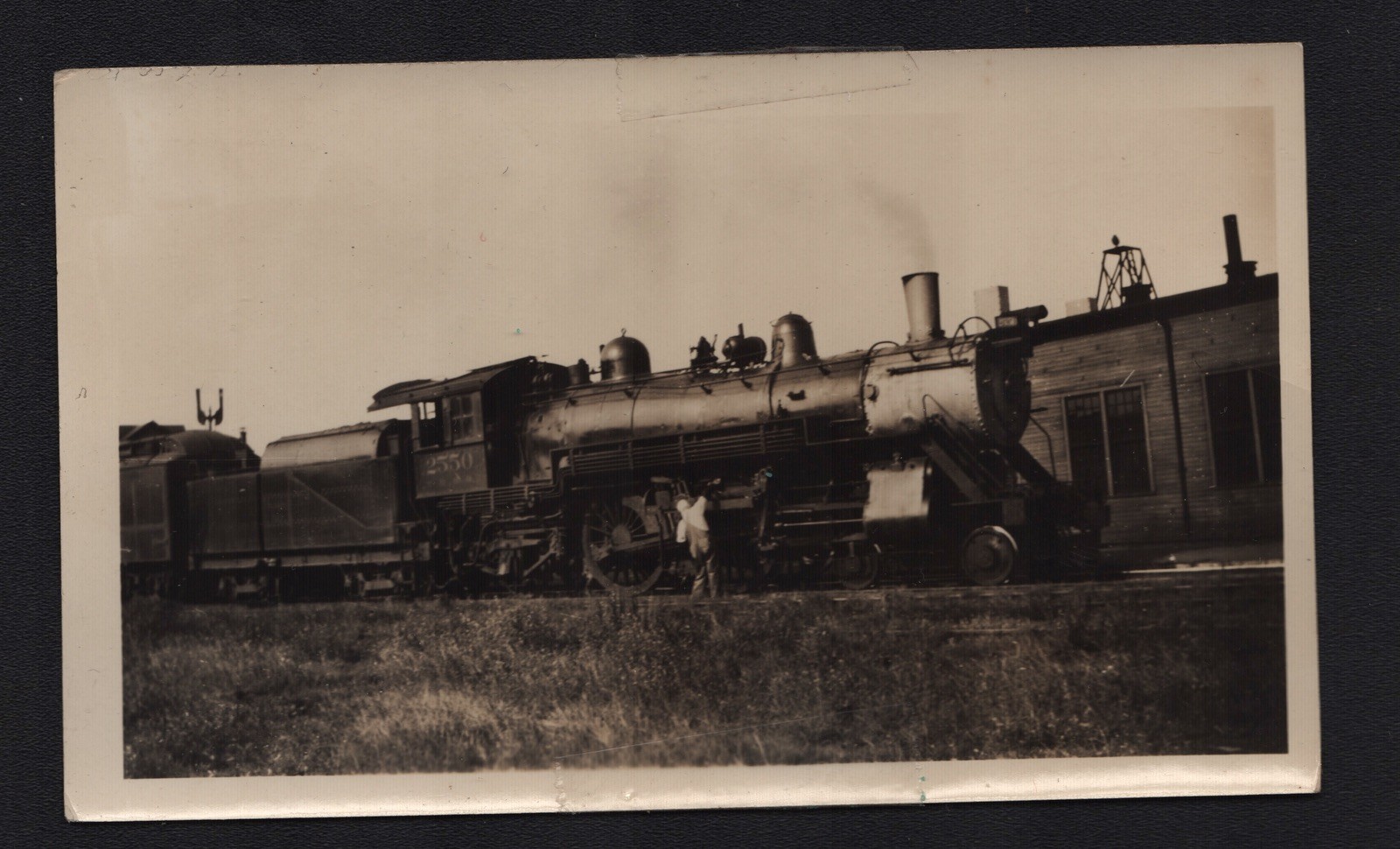 Original 1930s Steam Train Black & White Photograph