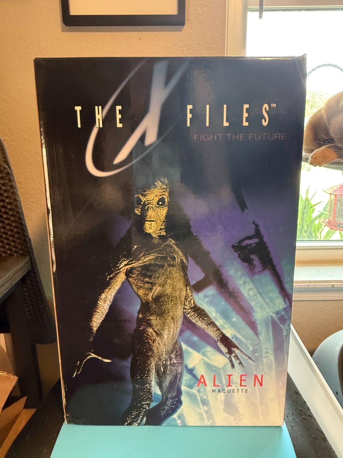 Alien Maquette X-Files Fight the Future 1998 Reel Images in Box 16\