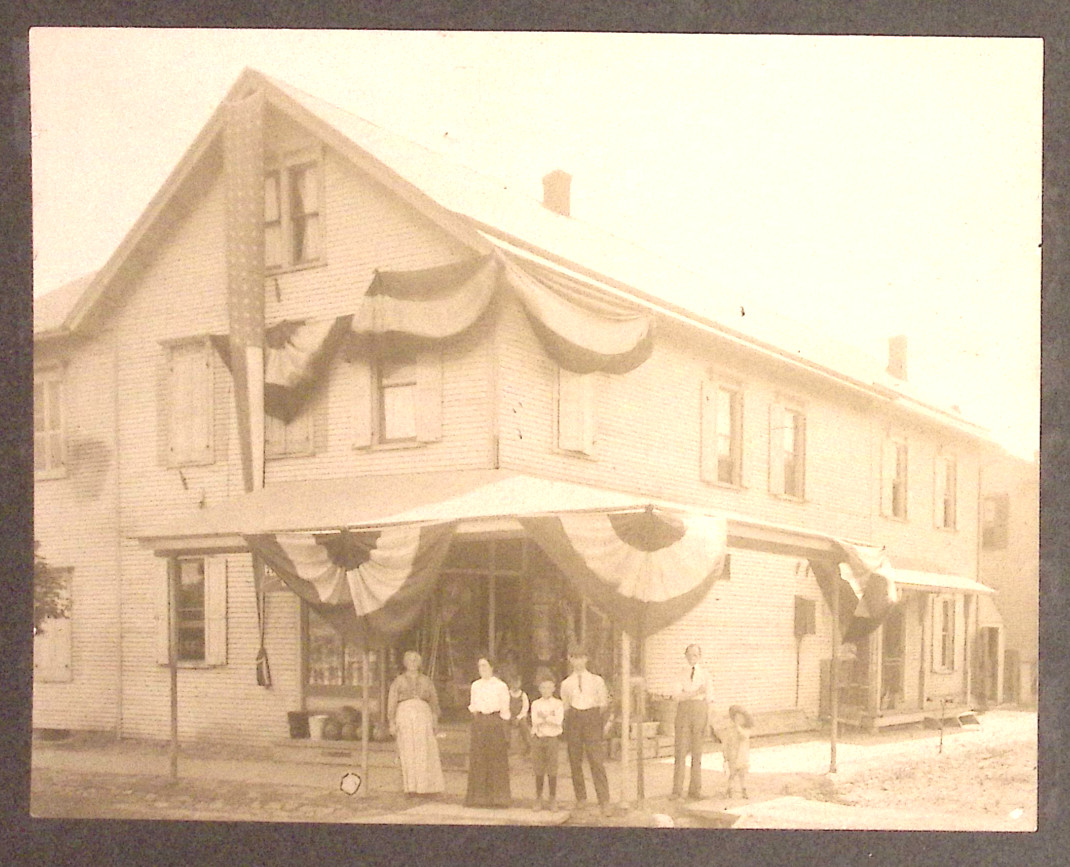 Milton PA E.H. Spotts Grocery Store 201 Mahoney St c1900s Photo Milton PA E.H. Spotts Grocery Store 201 Mahoney St c1900s Photo