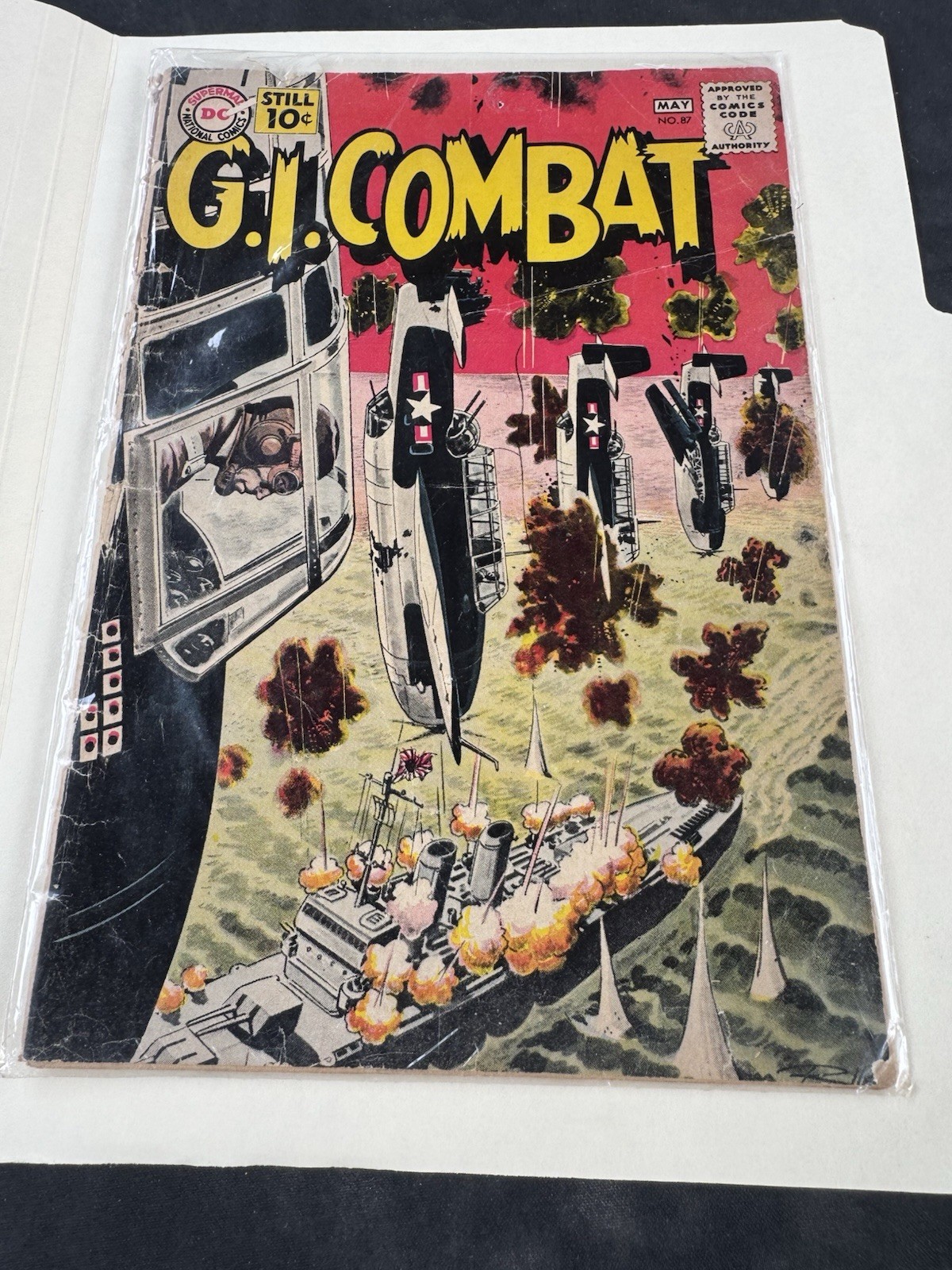 G.I. Combat #87 1st Appearance Haunted Tank DC Comics 1961