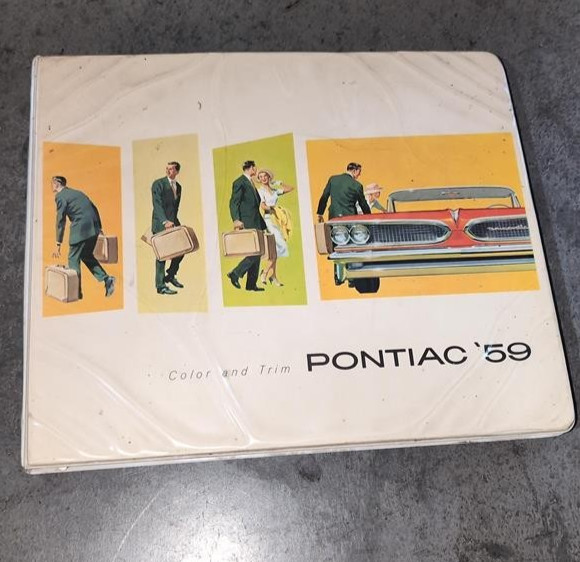 1959 Pontiac Color and Trim Showroom Album 1959 Pontiac Color and Trim Showroom Album