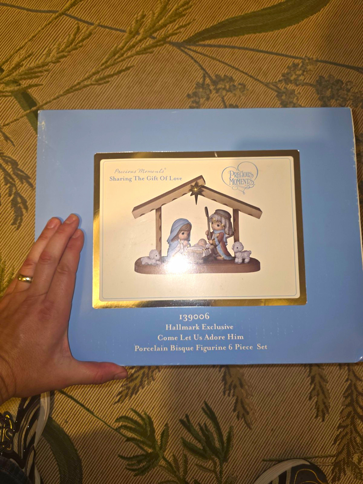 Precious Moments COME LET US ADORE HIM #139006 Hallmark Exclusive Nativity Set Precious Moments COME LET US ADORE HIM #139006 Hallmark Exclusive Nativity Set