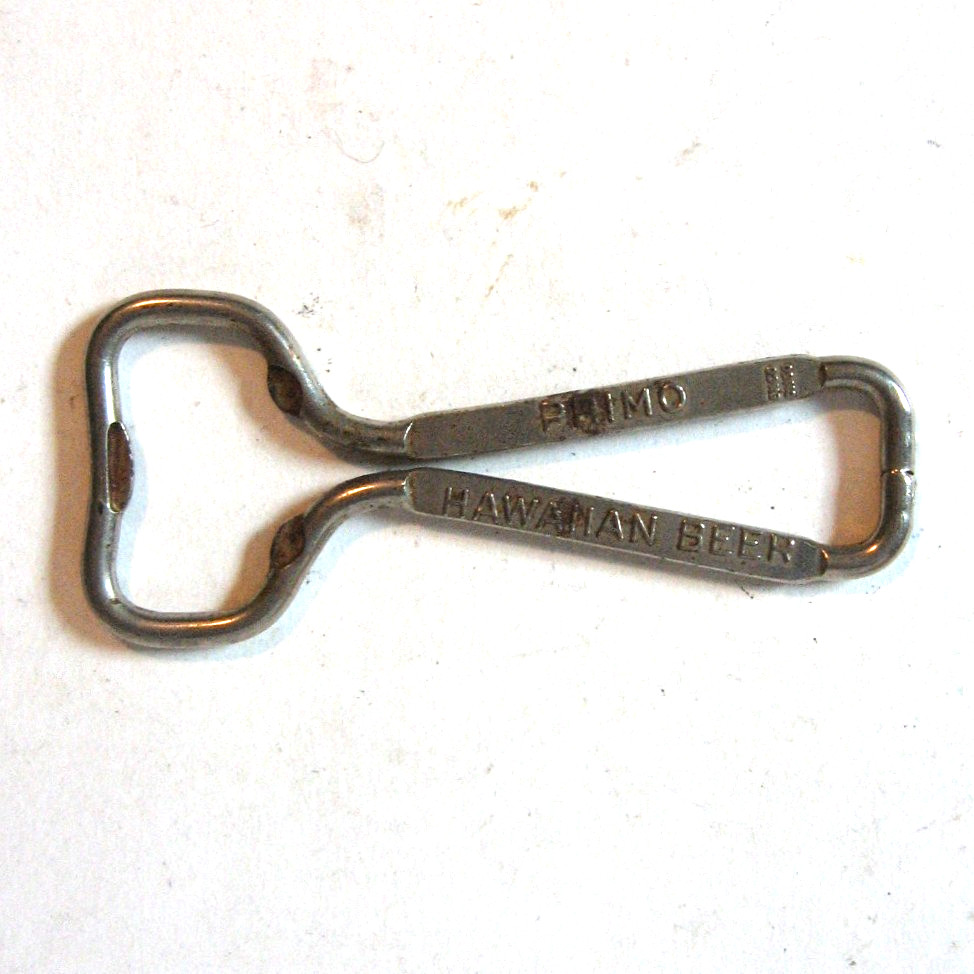 Vintage Primo Hawaiian Beer Bottle Opener EKCO CHGO Metal Vintage Primo Hawaiian Beer Bottle Opener EKCO CHGO Metal