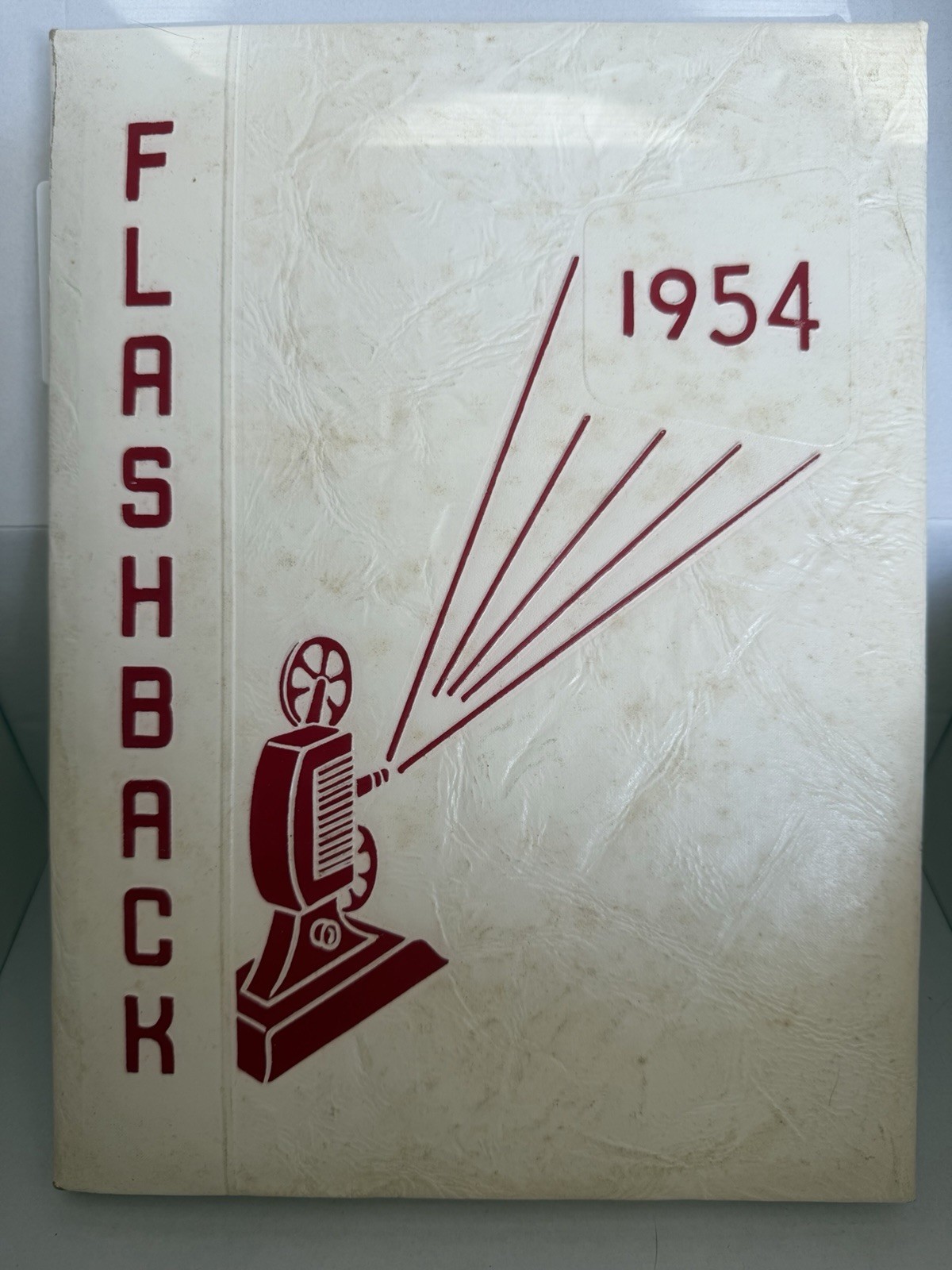Vintage 1954 Roosevelt High School Yearbook Monticello Indiana -Flashback Annual