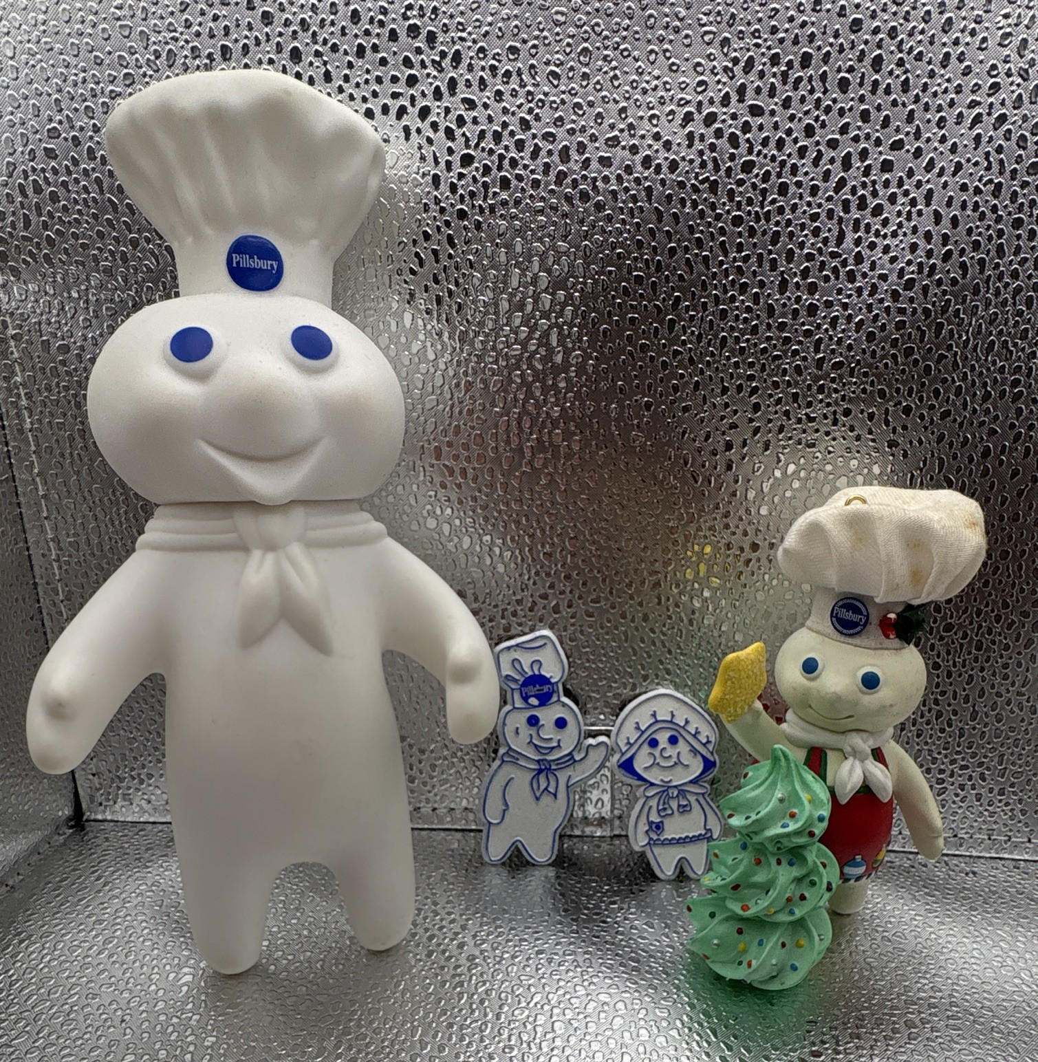 Pillsbury Vintage Doughboy Lot Plastic Advertising 1971