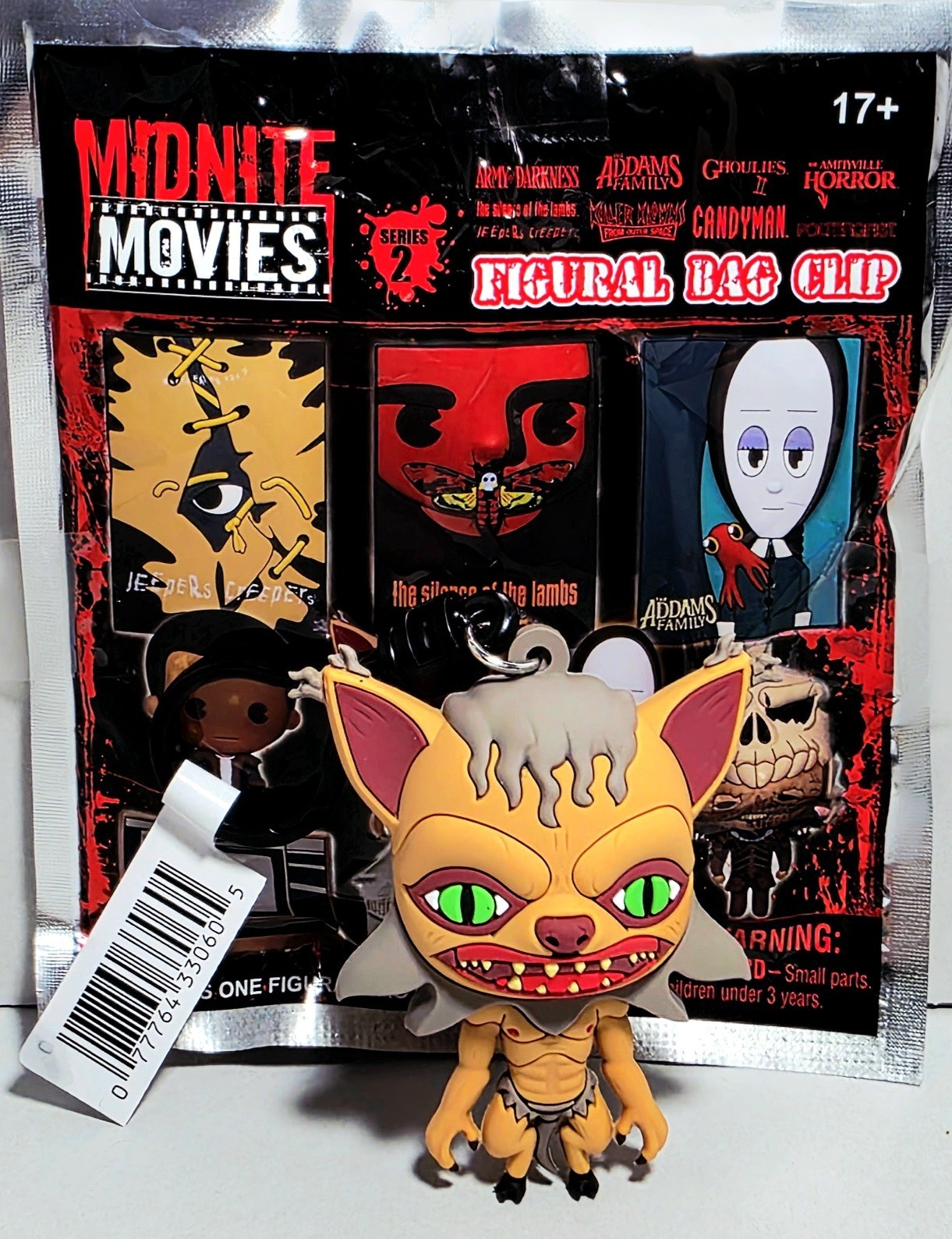 MGM Midnite Movies Horror Figural Bag Clip GHOULIES 2 CAT GHOULIE MGM Midnite Movies Horror Figural Bag Clip GHOULIES 2 CAT GHOULIE