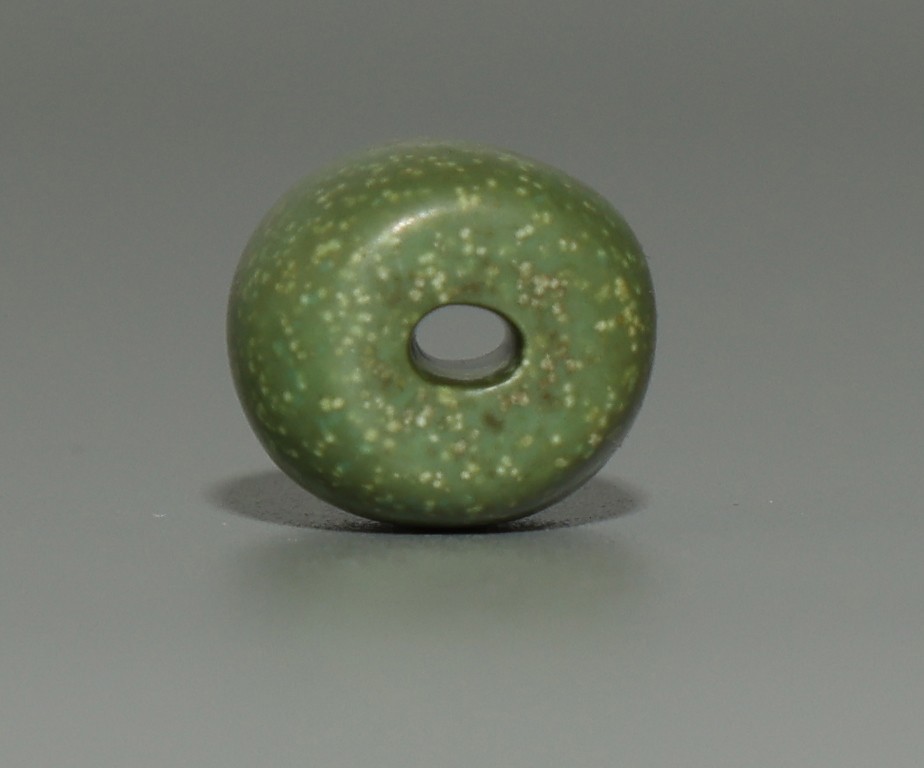 Tibet 18th Century Old Antique Buddhist Jewelry Gem Turquoise Mala Bead Amulet