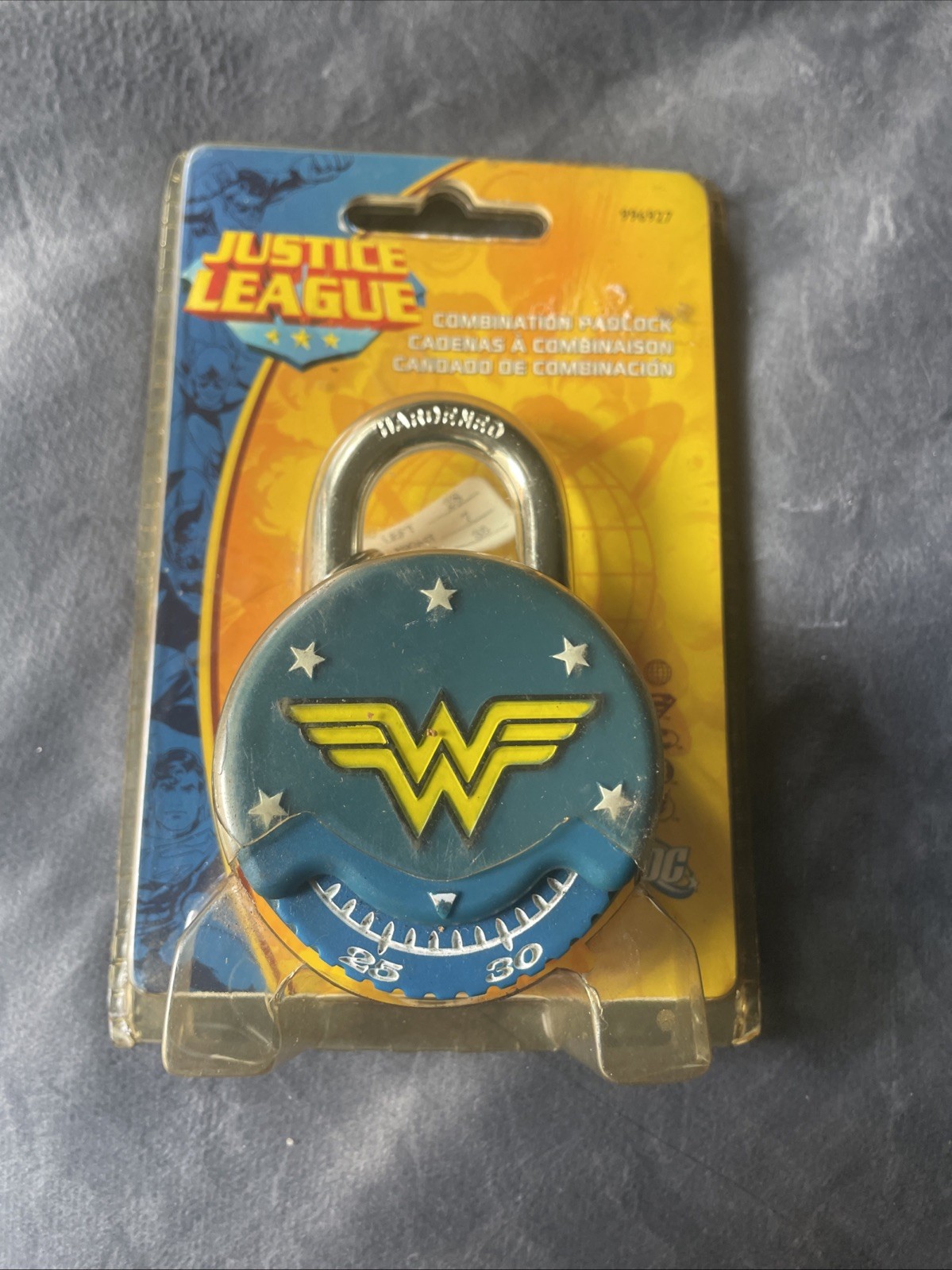 NEW Wonder Women  DC Comics JUSTICE LEAGUE COMBINATION PADLOCK