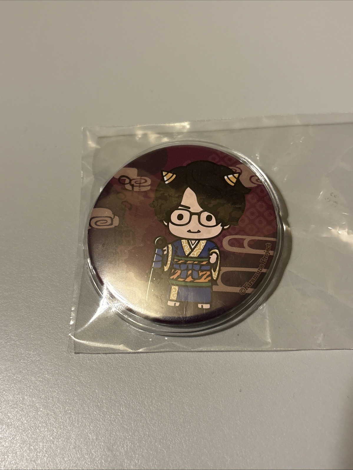 Takuya Eguchi Japanese voice actor Kiramune pin badge