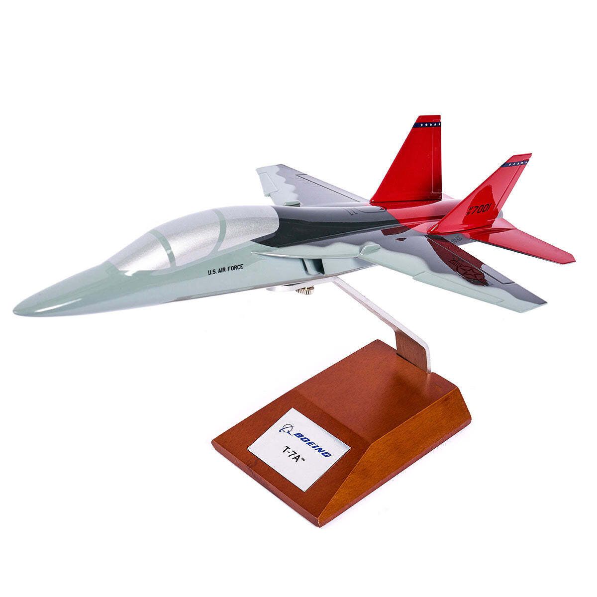 Pacmin USAF Boeing T-7A Red Hawk Jet Trainer Desk Display 1/48 Model BS Airplane