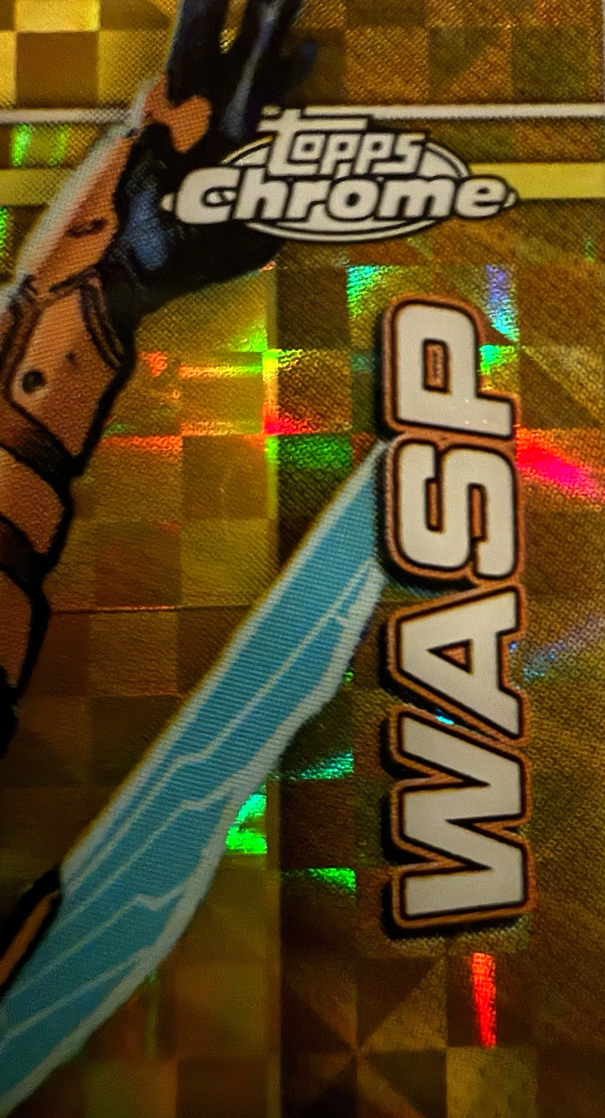 Topps 2026 Topps Chrome Marvel Wasp #194 GOLD Mojo Refractor /50 🐝 ⭐️💛