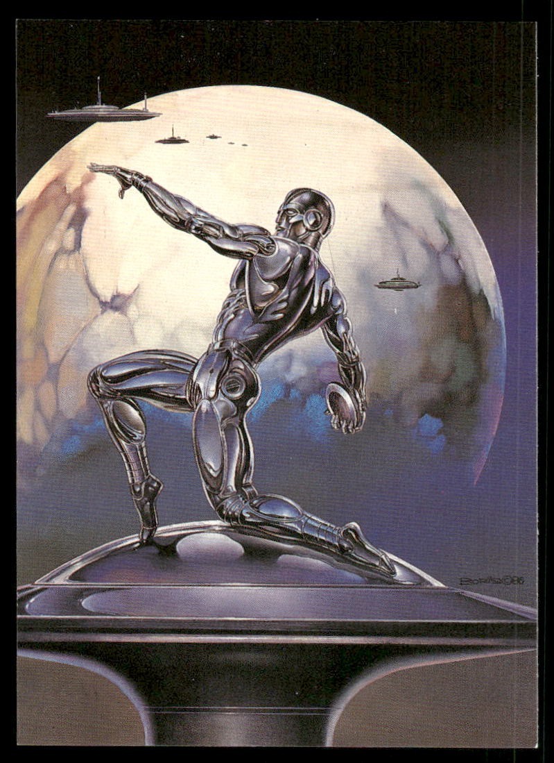 Discus Thrower 1990\'s Fantasy Card #45 (NM)