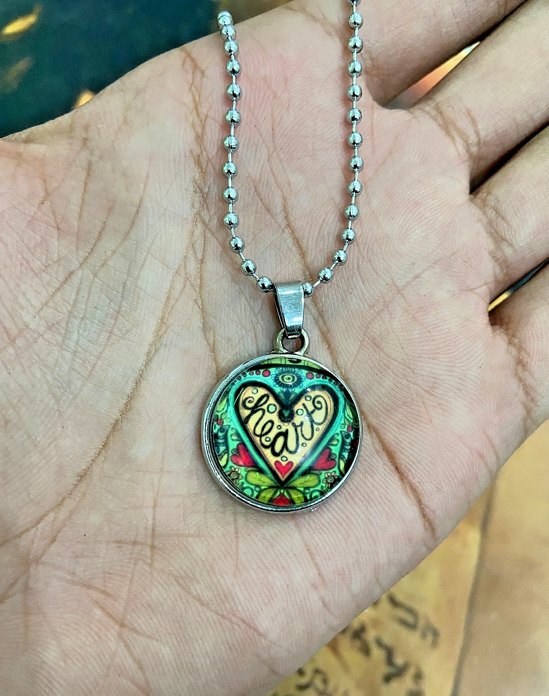 XXX 100 TIMES SEXUAL POWER RUHANI ATTRACT YOUR DREAM BOY EMERALD STONE PENDANT+