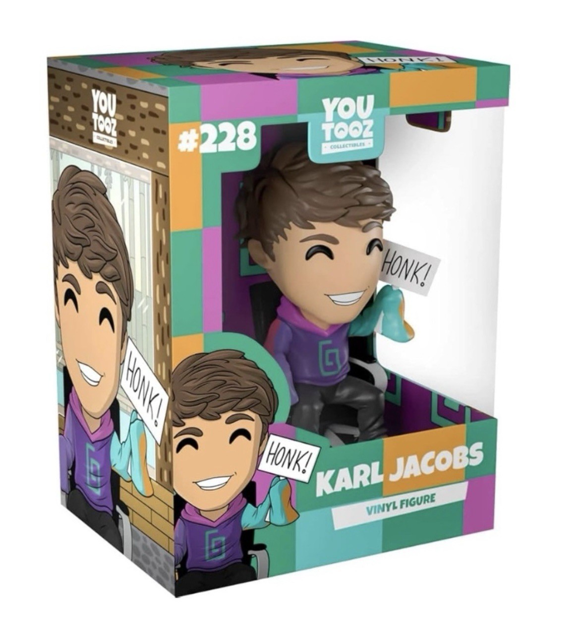 Youtooz Karl Jacobs #228 BONK Vinyl Figure – 6” Collectible – New in Box