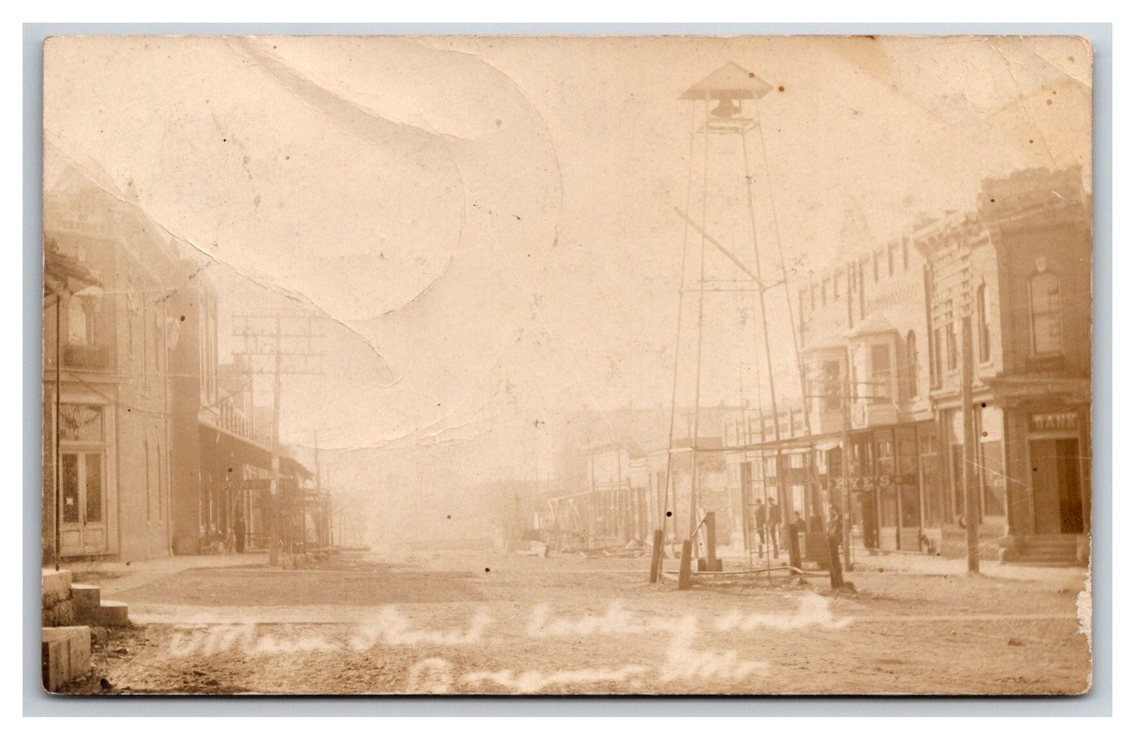 BRAYMER Missouri Mo RPPC ~ Main street