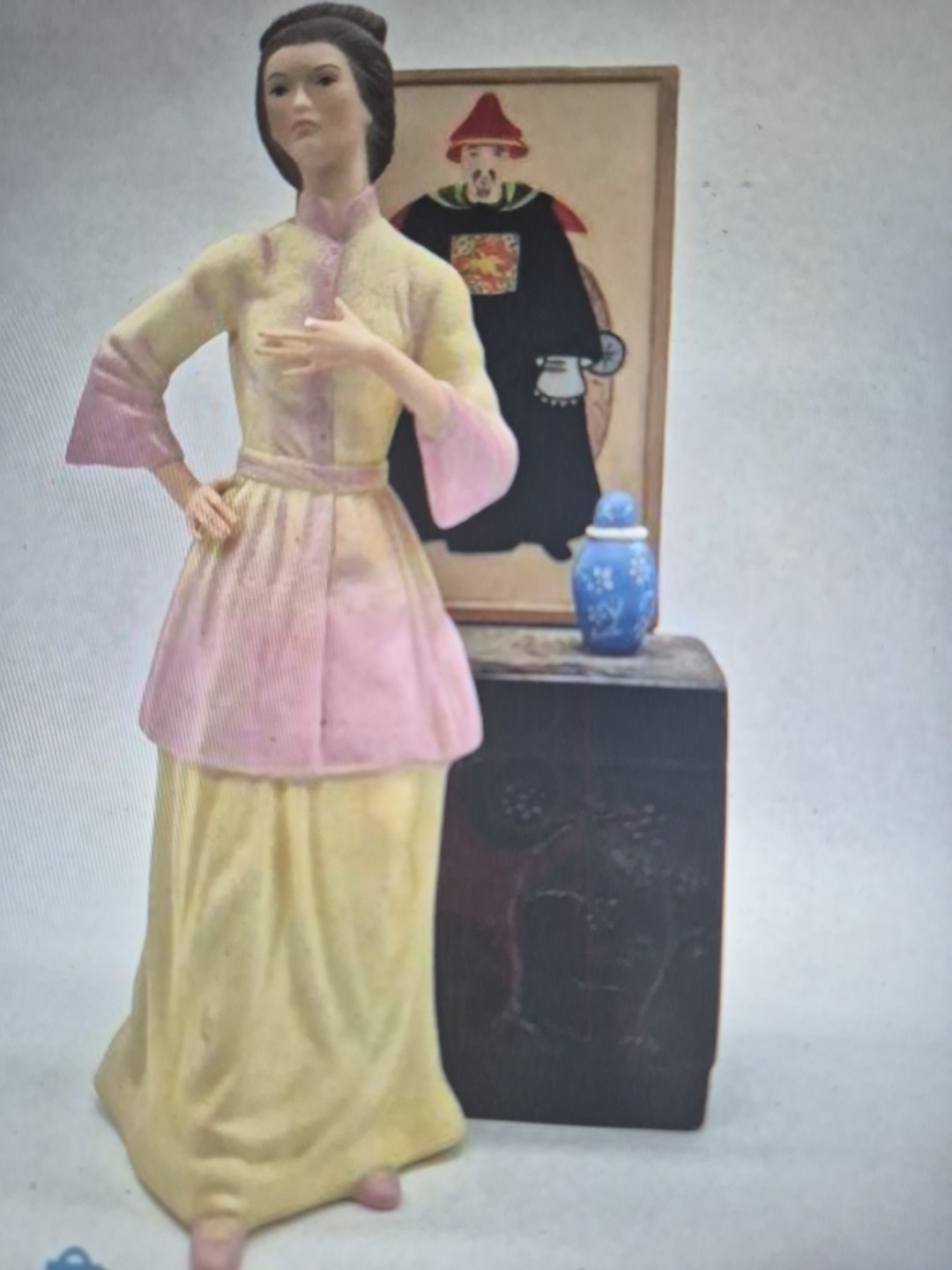 LASZLO ISPANKY- Limited Ed. MADAME BUTTERFLY - Porcelain Figurine- 87 Of 300- 