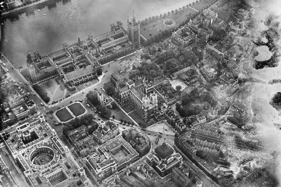 Westminster Abbey The Houses of Parliament Westminster England OLD PHOTO Westminster Abbey The Houses of Parliament Westminster England OLD PHOTO