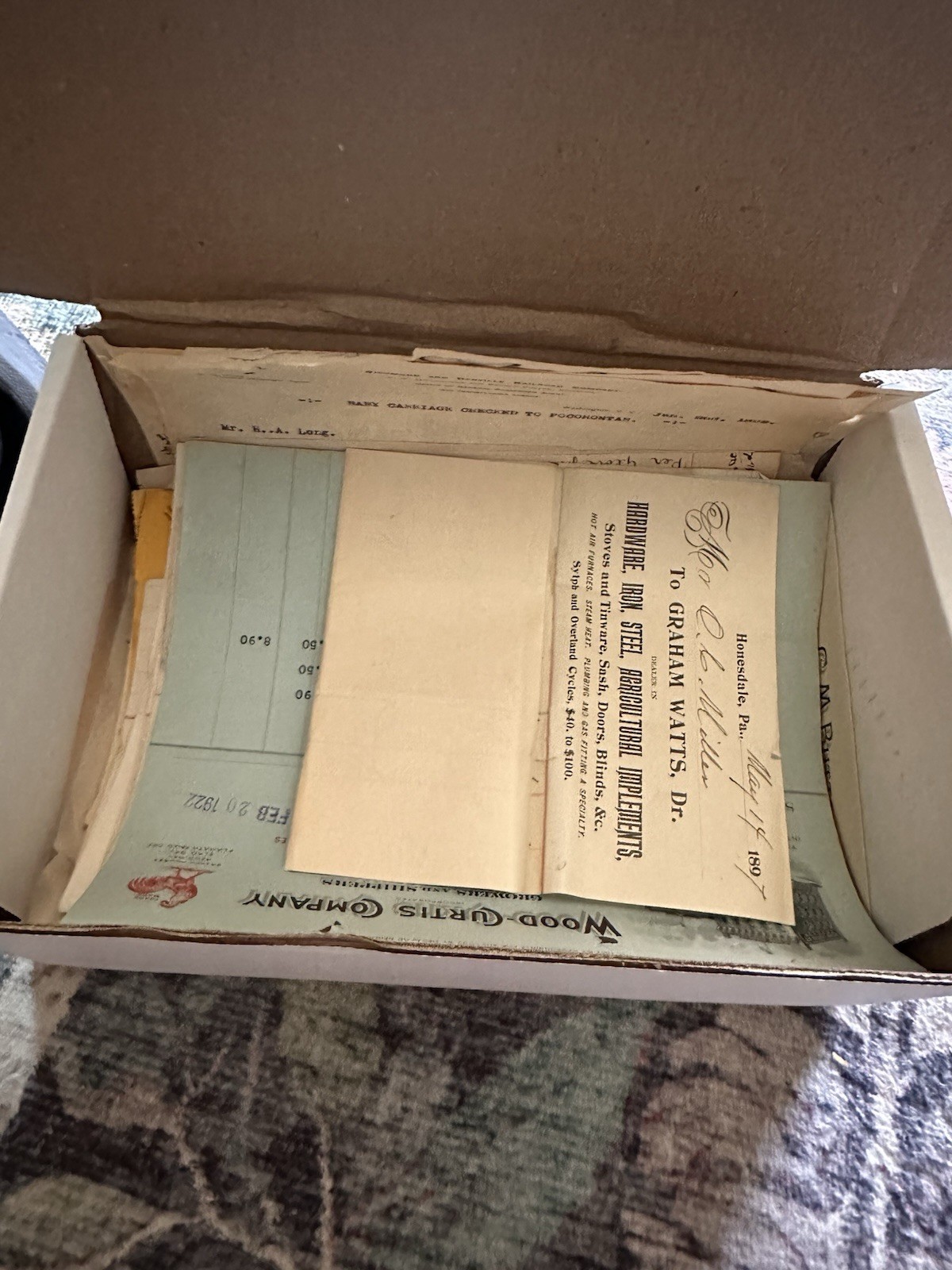 Billhead Lot “1800’s To 1900’s Amazing “55” Total You Get Everything U See + #3 Billhead Lot “1800’s To 1900’s Amazing “55” Total You Get Everything U See + #3