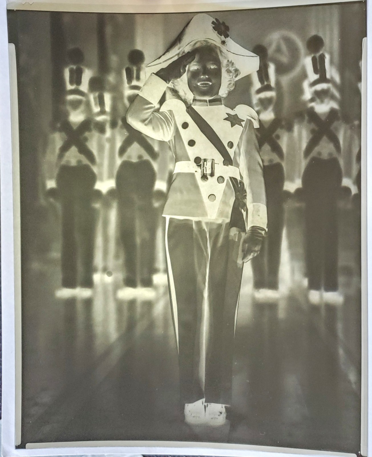 1934 Shirley Temple Bright Eyes Fox Film 8x10 Negative + Photograph