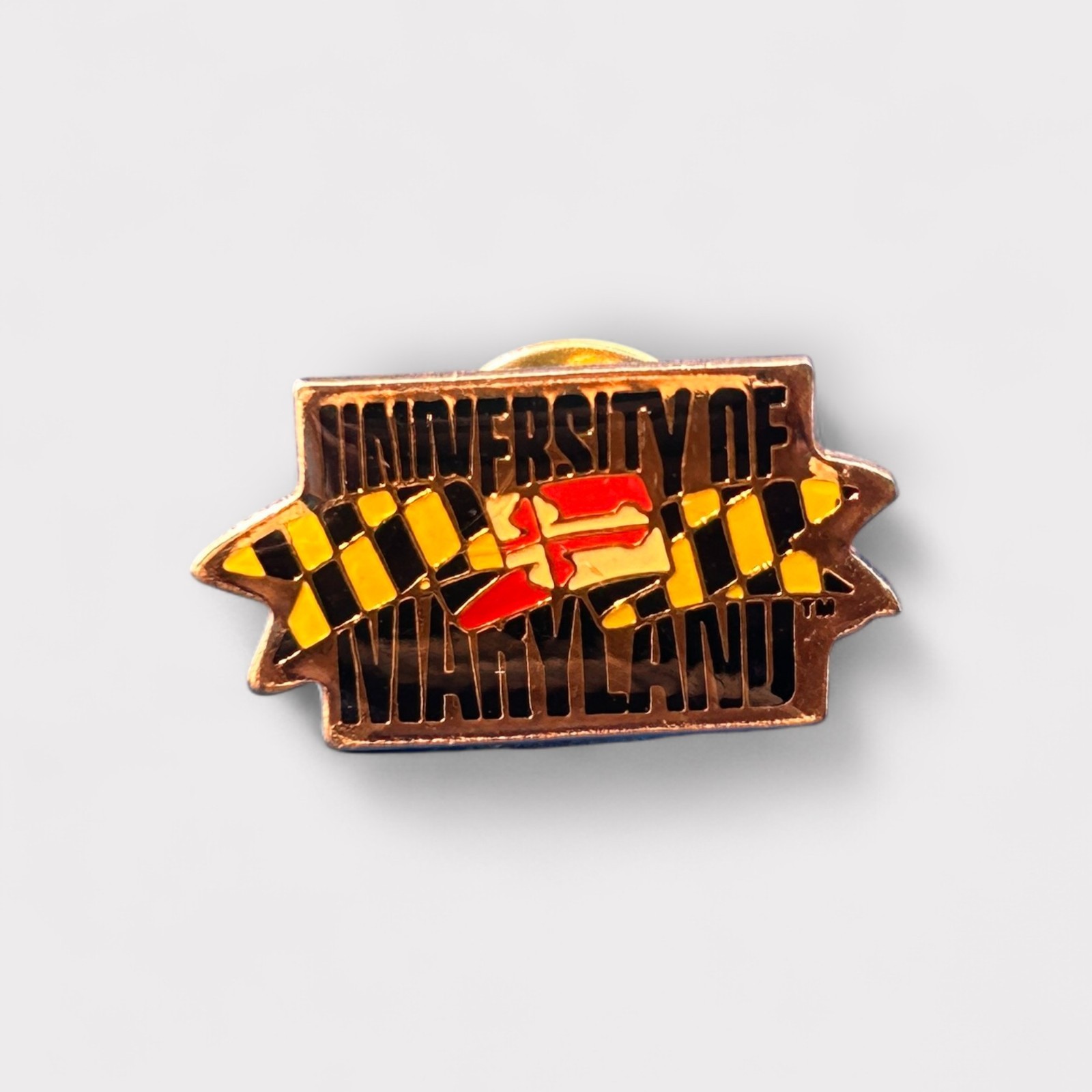 Vintage University of Maryland Lapel Pin
