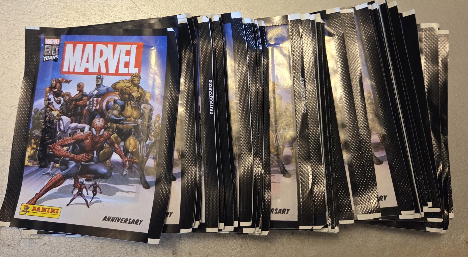 NEW 2020 Panini Marvel 80 Years Anniversary Stickers Card BOX 50 Sealed Packs 