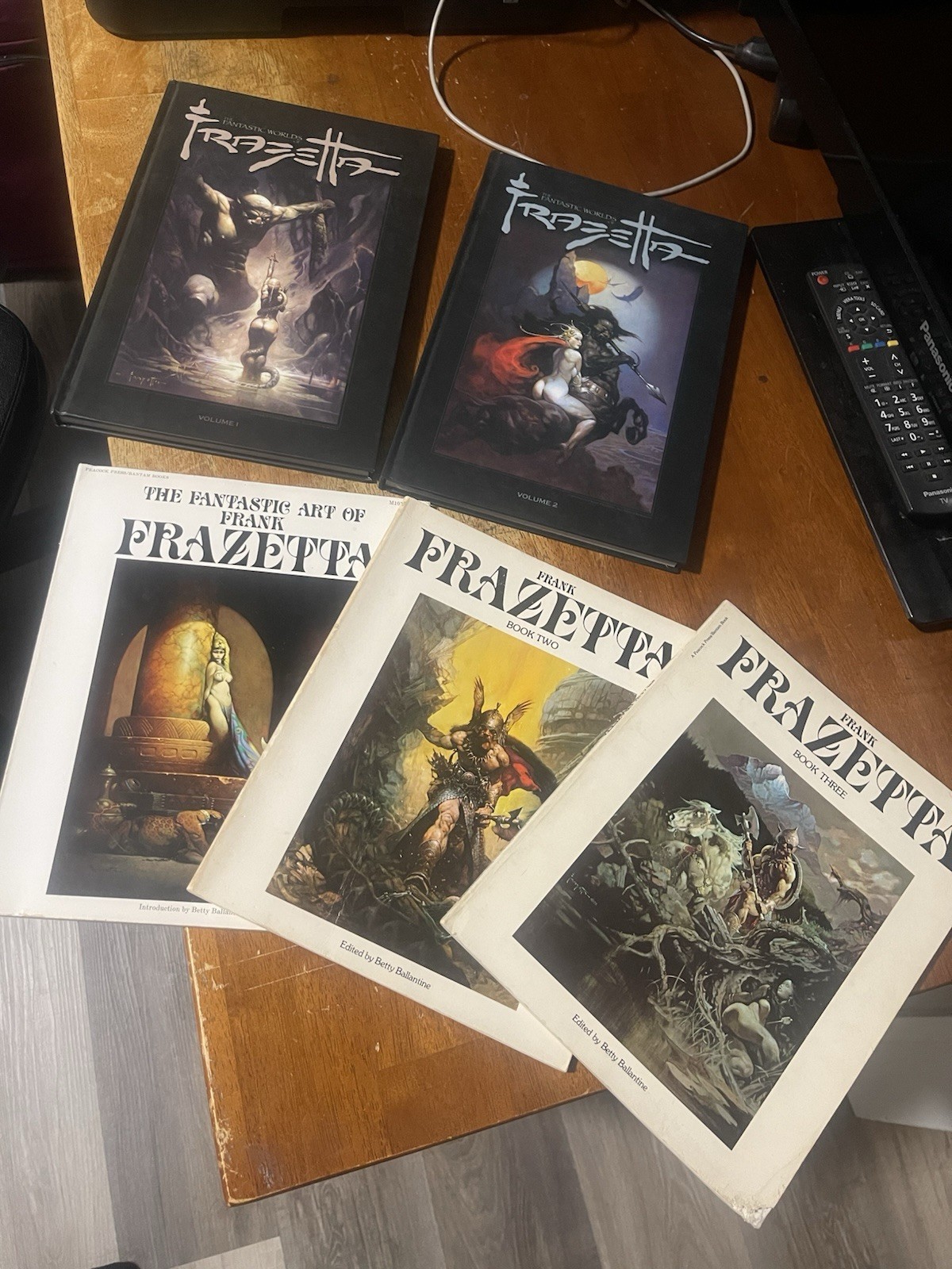 Frank Frazetta Book lot