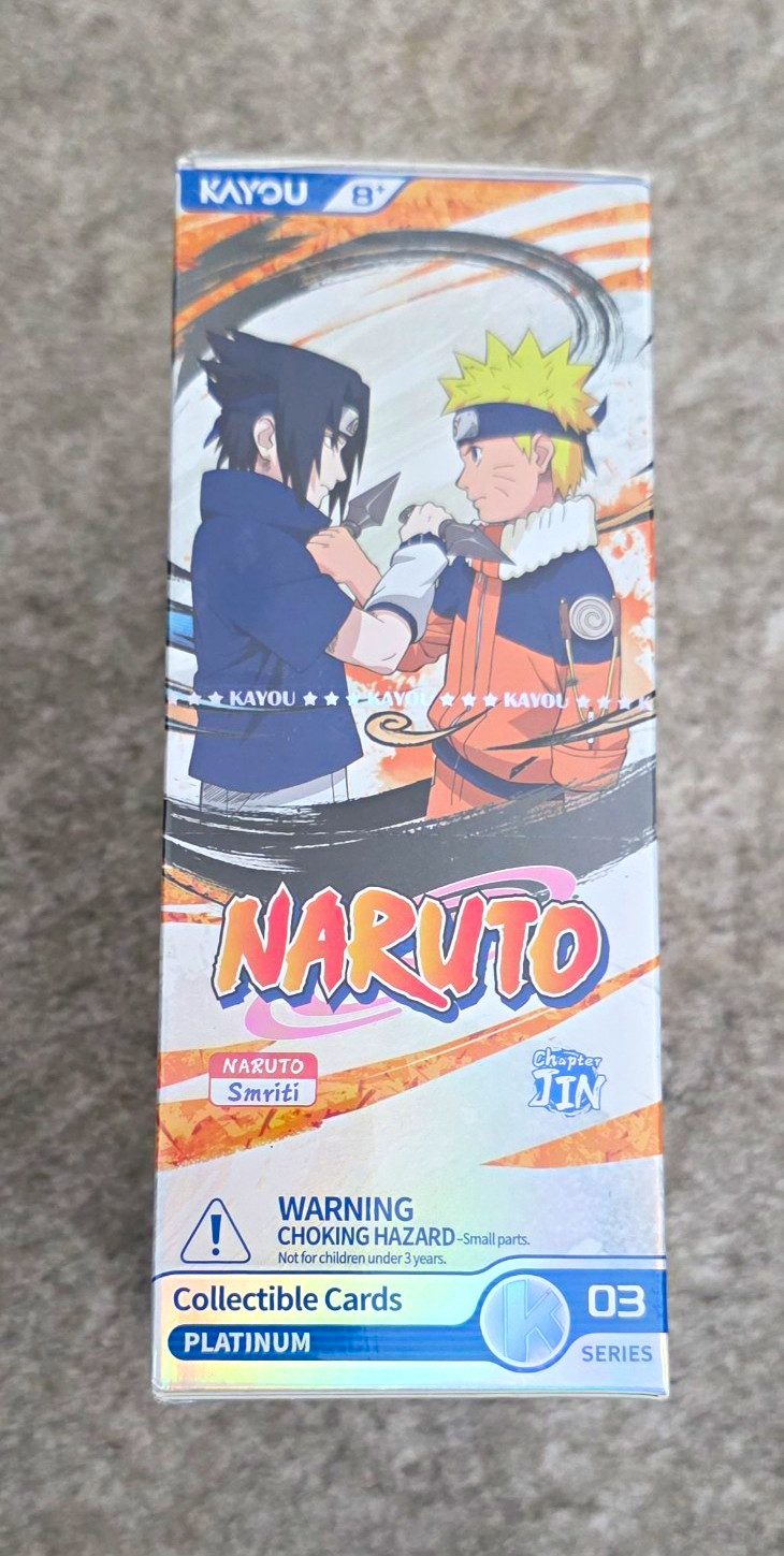 KAYOU Naruto Smriti Jin Platinum Chapter Series 3 TCG Factorty Sealed Box New