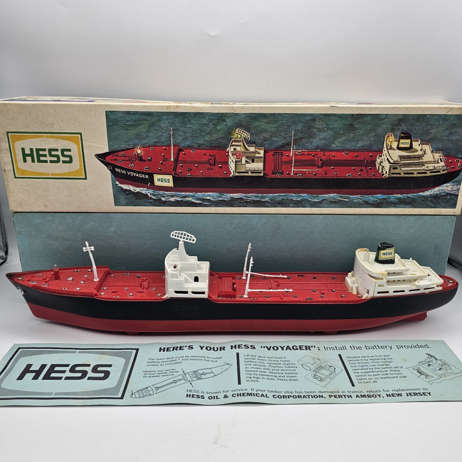 1966 Hess Voyager SHIP in Original Box 1966 Hess Voyager SHIP in Original Box