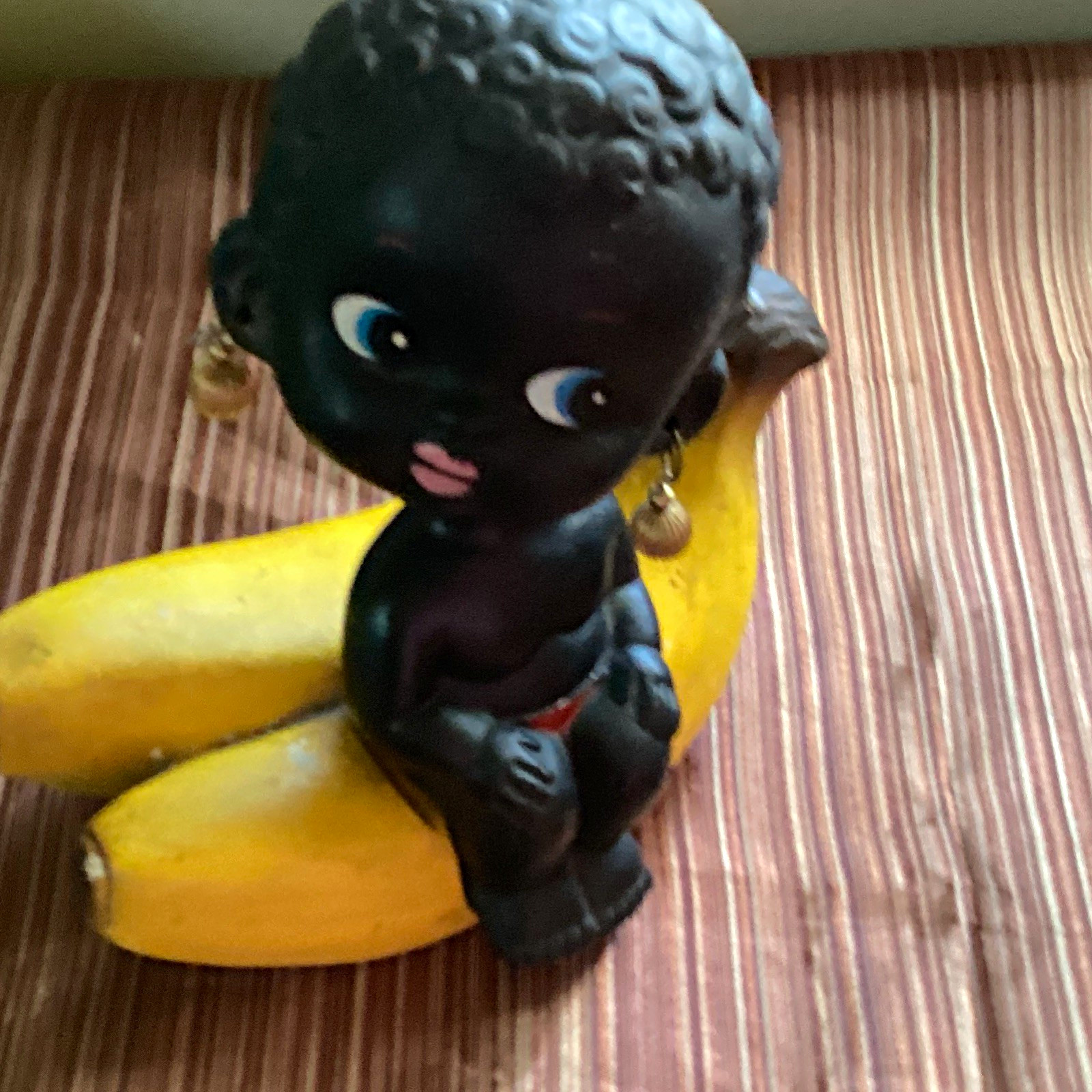 Vintage 1950s  Kenner. Bobble head  coin bank