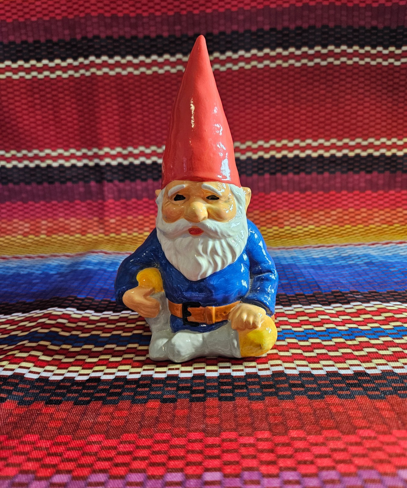 1979 VTG Gorham/Unieboek B.V. Gnome Coin/Piggy Bank Original Stopper 7250