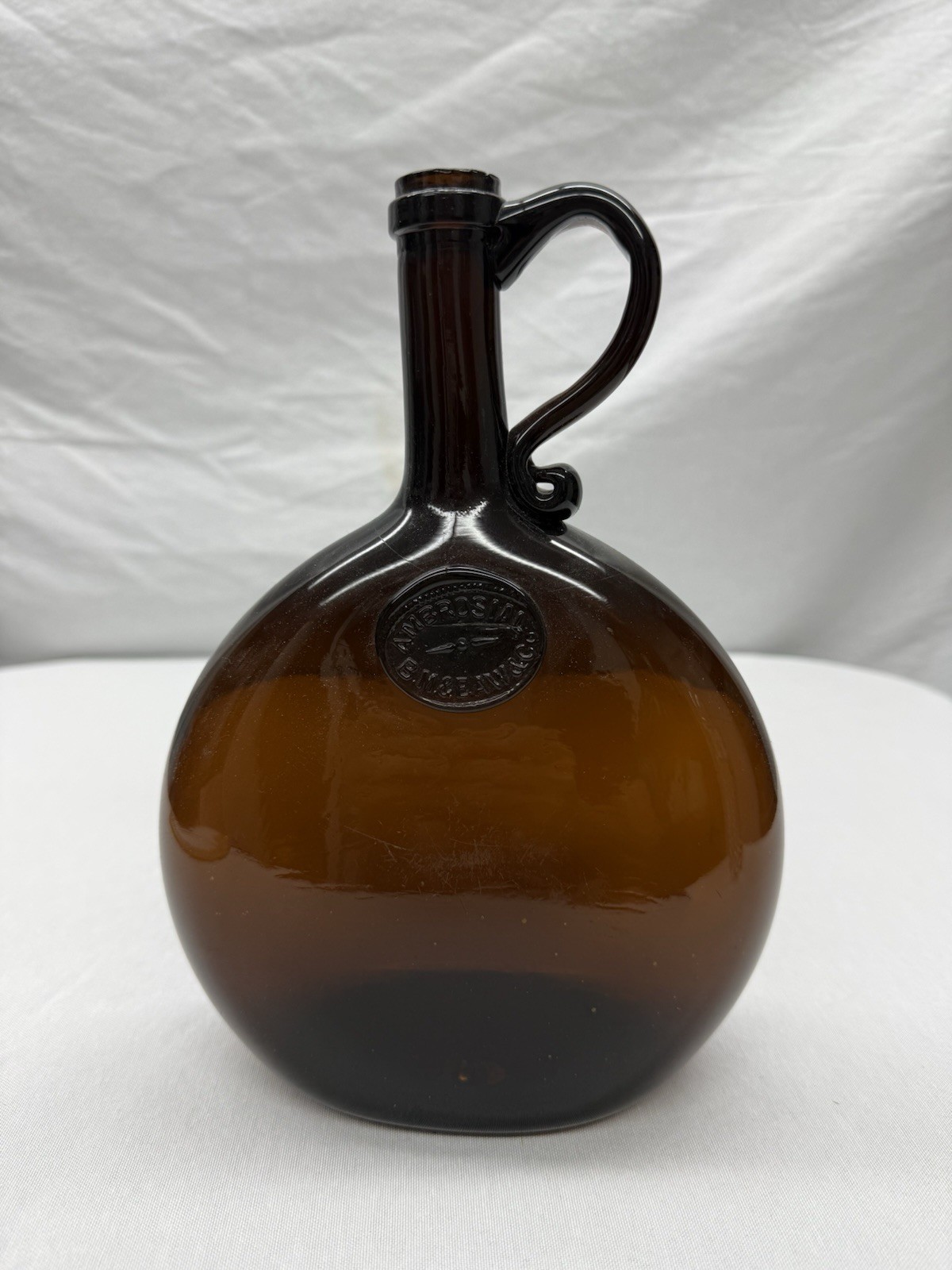 Antique 1850\'s Amber Handled Whiskey Bottle Seal, \ Antique 1850\'s Amber Handled Whiskey Bottle Seal, \