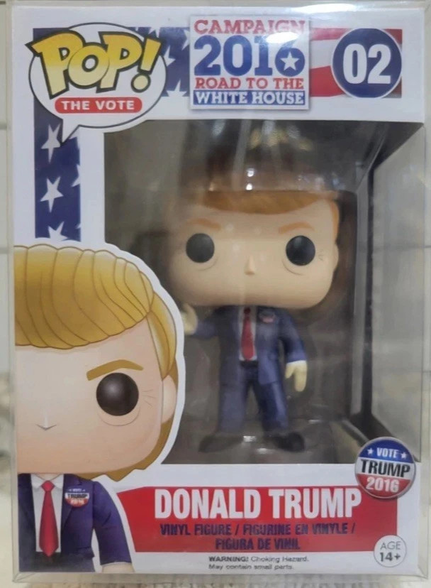 š„Funko Pop The Vote: Campaign 2016 - DONALD TRUMP #02 AUTH VAULT PROTECTš„ š„Funko Pop The Vote: Campaign 2016 - DONALD TRUMP #02 AUTH VAULT PROTECTš„