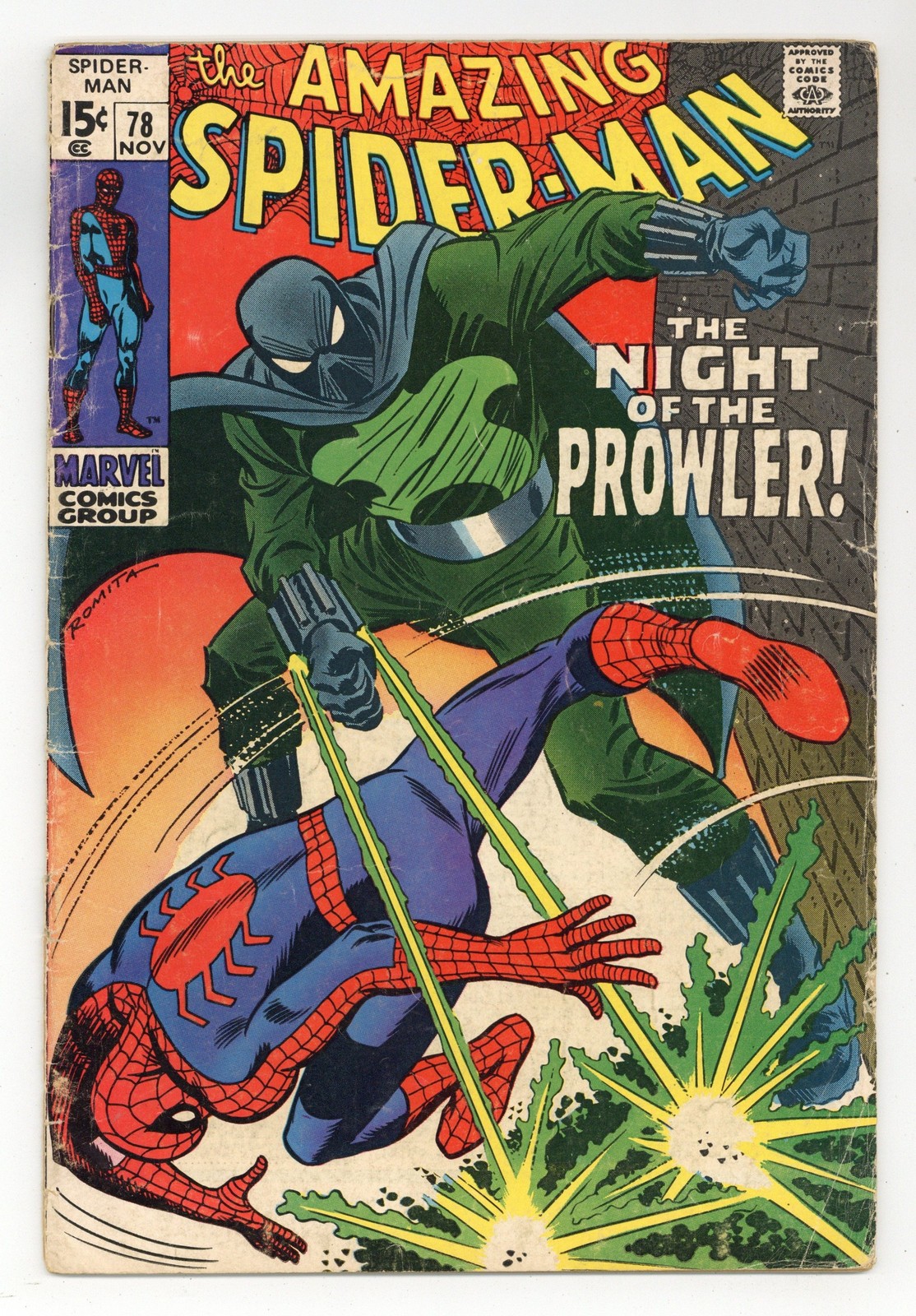 Amazing Spider-Man #78 GD- 1.8 1969
