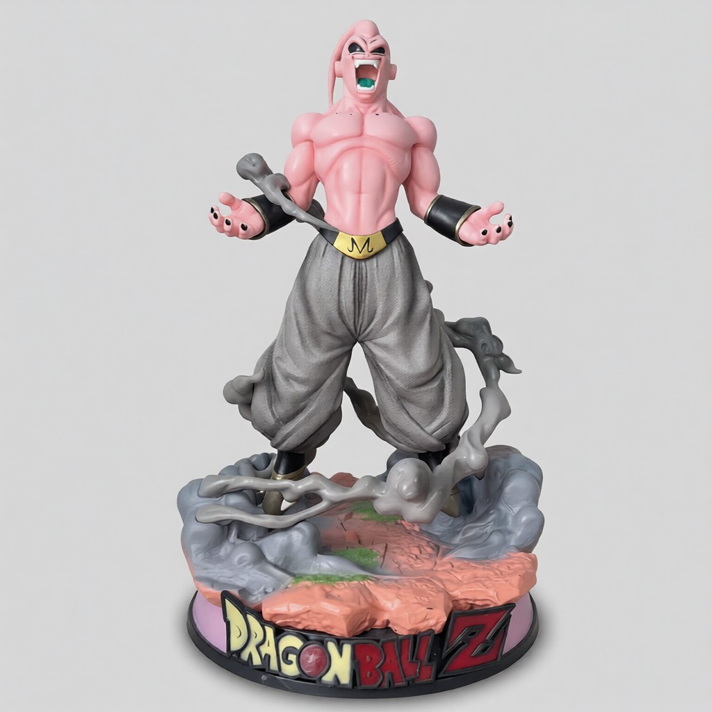 Dragon Ball Z 18.1in Majin Buu Big Buu PVC Figure Statue DBZ Collectible Model Dragon Ball Z 18.1in Majin Buu Big Buu PVC Figure Statue DBZ Collectible Model