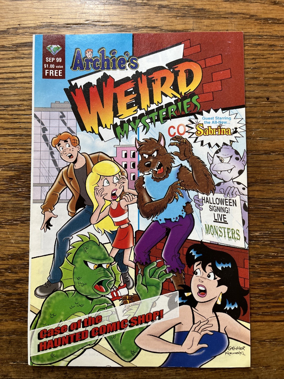 Archie\'s Weird Mysteries (1999) #   1 Diamond Ashcan Promo NM -X