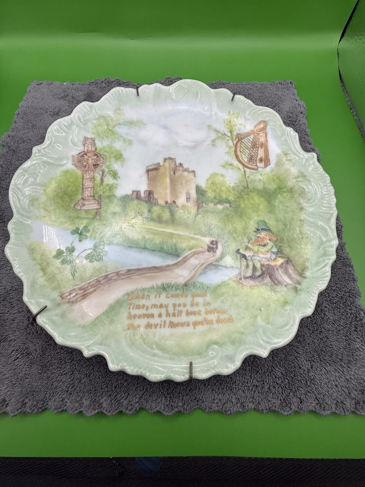 Vintage Irish Plate Vintage Irish Plate