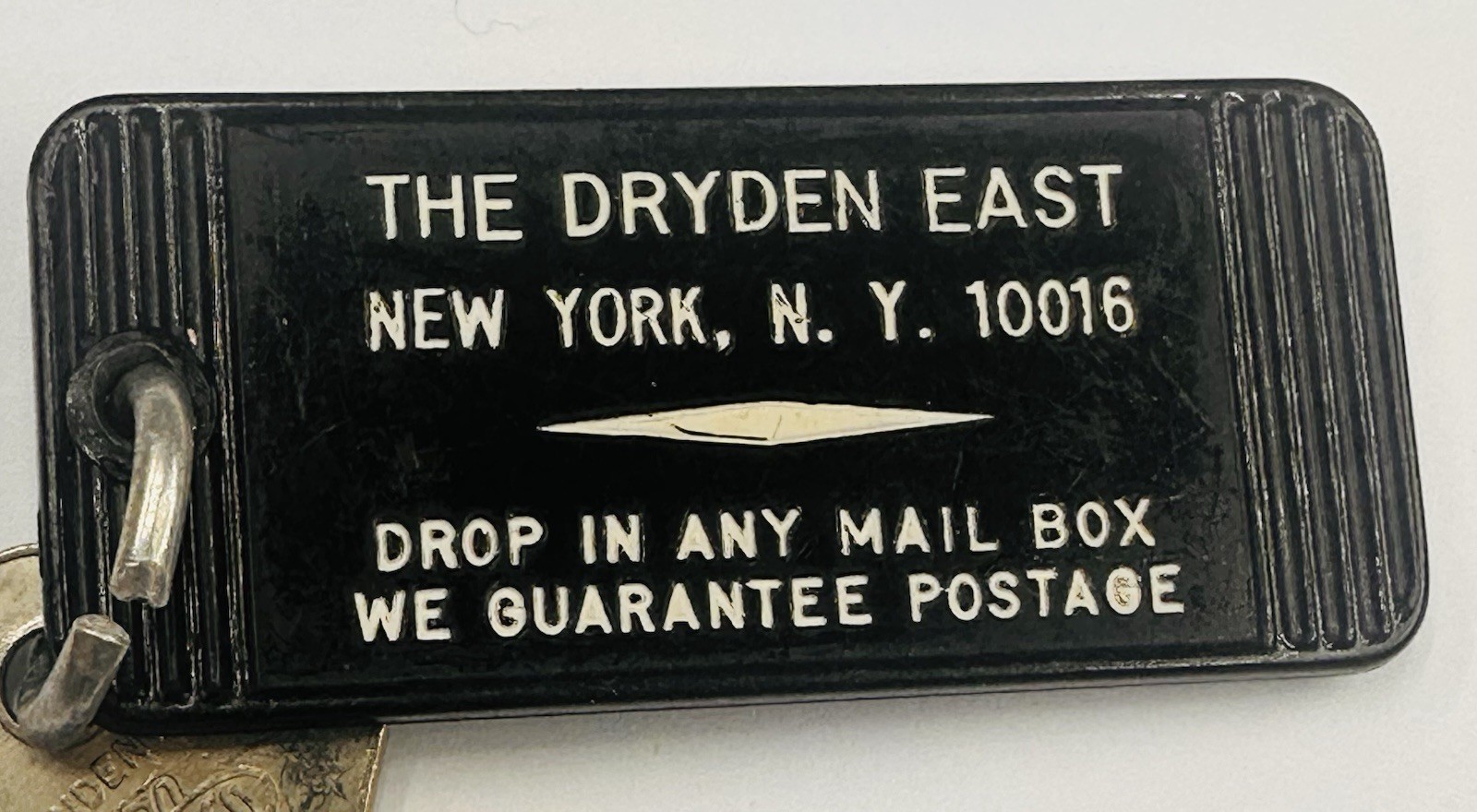The Dryden East Hotel New York, N.Y. 10016 Hotel Room Key #1406 Fob