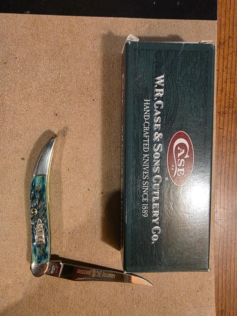 CASE XX KENTUCKY  BLUEGRASS  LIMITED EDITION 1/2500 TEXAS TOOTHPICK KNIFE
