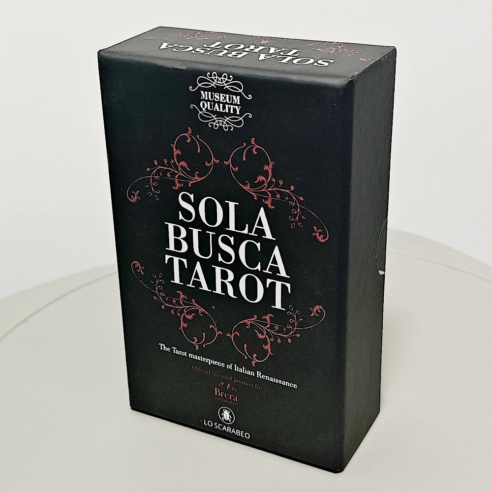 12*7Cm Sola Busca Tarot Deck in Rigid Box 78 Pcs Vintage Tarot Cards Printed on 12*7Cm Sola Busca Tarot Deck in Rigid Box 78 Pcs Vintage Tarot Cards Printed on
