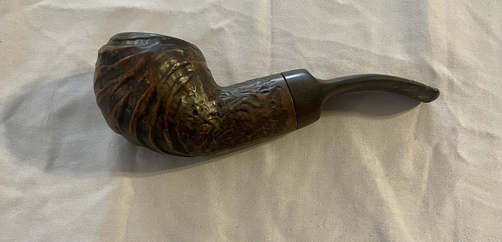 GBD 9438 SABLEE BEAUTIFUL BENT RHODESIAN ESTATE PIPE