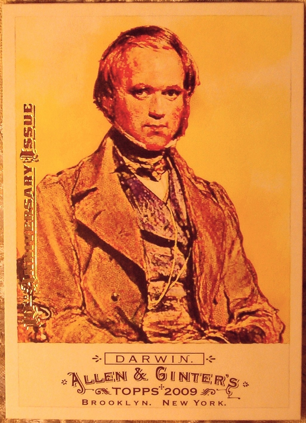 Charles Darwin 10th Anniversary🔥 2015 Topps Allen & Ginter\'s SCARCE Buyback 